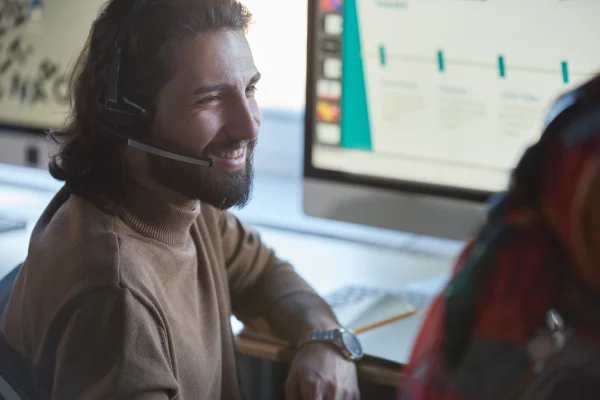 Operator working in call center 2025 02 11 15 40 04 utc